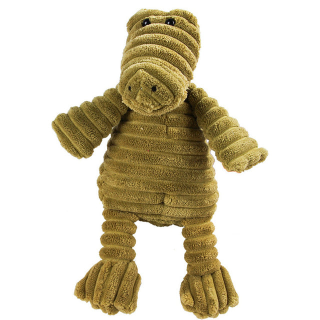 Vocal Animal Plush for Pet Dog Molar Teeth Cleaning Training - 0 - CJ