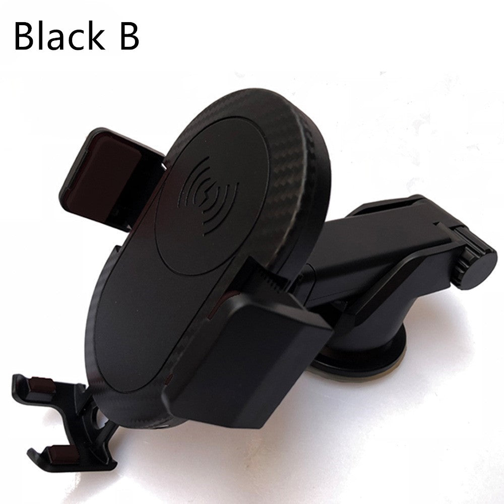 PURERADIAN Tm  Wireless Fast Charge Car Phone Holder - 0 - CJ - Black B - Q1pc - CJSJSJSJ00491 - Black B - Q1pc