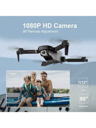 V4 Foldable Mini Drone With Camera 4K 1080P HD Drone ,3 Batteries,Drones For Adults Kids,Remote - controlled Quadcopter,Logistics Is Randomly Sent By UPS,USPS, - 5 - CJ