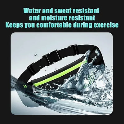 Running Belt For Women & Men Ultra Light Bounce Waist Reflective Adjustable Bag Holder For Cell Phone For Jogging Running Hiking Travel And Gym - 5 - CJ