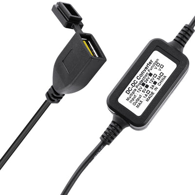 Waterproof Motorbike Motorcycle Power Adapter USB Charger Socket For GPS 12V - 24V - 5 - CJ