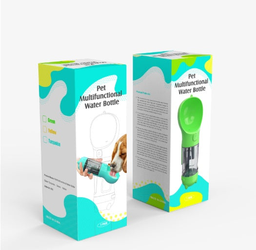 Pet Multi - functional Water Bottle - 0 - CJ
