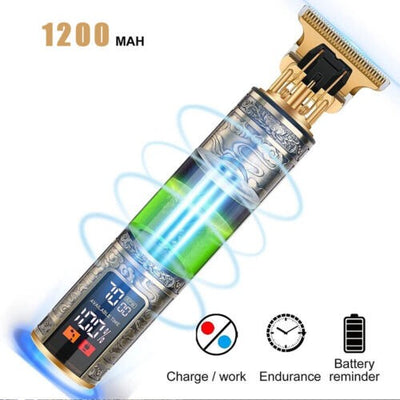 Beard Trimmer Hair Clippers Cordless Rechargeable Hair Cutting Barber Shaving Machine For Men USB Charging - 5 - CJ