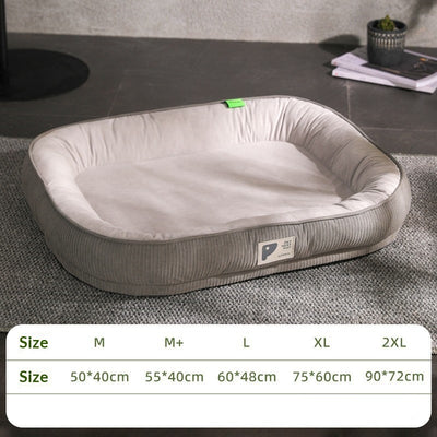 Oval Plush Bed For Cats And Dogs To Keep Warm In Fall And Winter - 0 - CJ