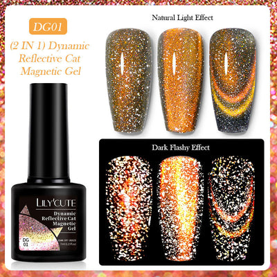 Diamond In The Debris Cat Eye Series Nail Polish Gel - 0 - CJ