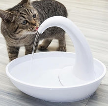 Automatic Swan Pet Cat Water Dispenser Drinking Bowl - 0 - CJ
