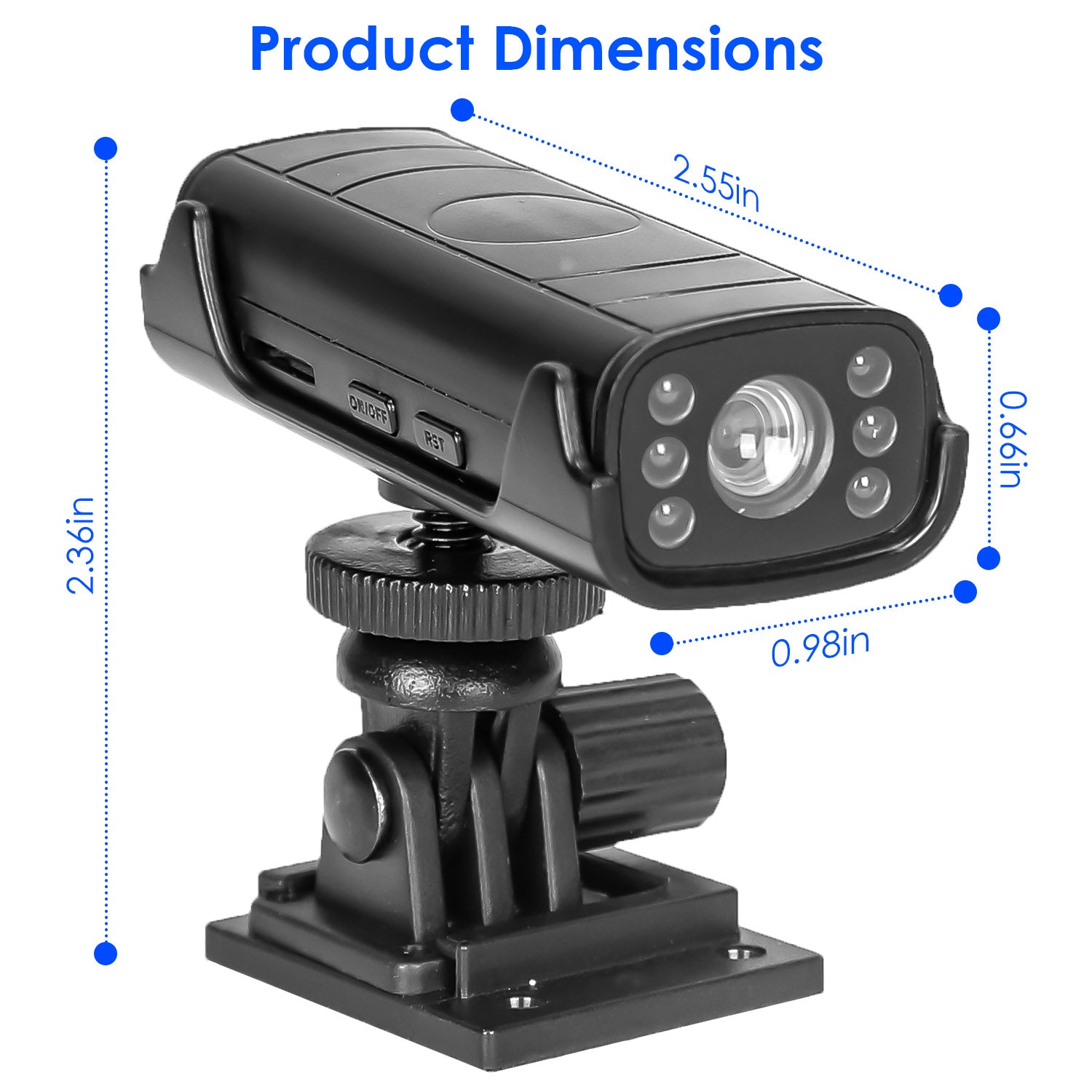 1Pc Wireless Camera Reverse Hitch Guide Camera Vehicle Backup Rechargeable Camera With Flexible Adhesive Base Night Vision For Car RVs Trailer Truck - 5 - cjdropshipping