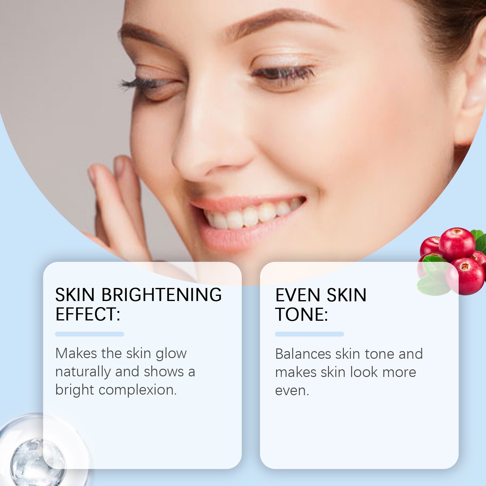 West&Month Glutathione Brightening Serum, Moisturizing, Nourishing And Moisturizing Face Care Serum - 5 - CJ
