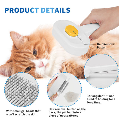 Efficient Universal Pet Hair Removal Comb, Gently Smoothing Out The Tangled Hair Of Your Beloved Pet, Carefully Caring For Every Gentle Touch - 5 - CJ