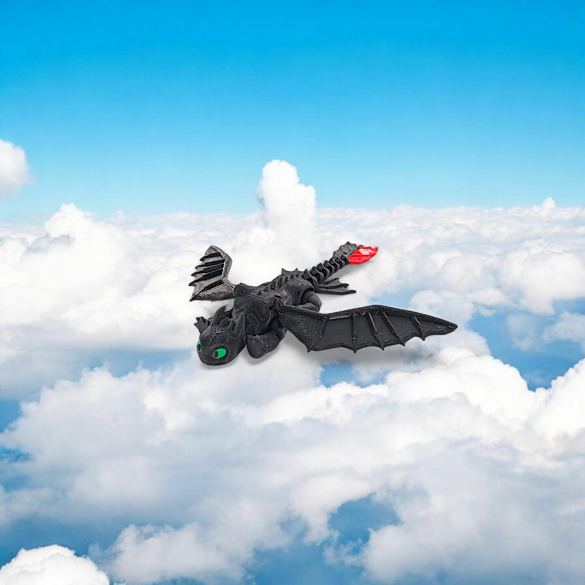 Toothless Dragon Cute Cool Design High Texture Exquisite Details Charming Appearance Dinosaur Fans Collectible Home Decorations - 5 - CJ