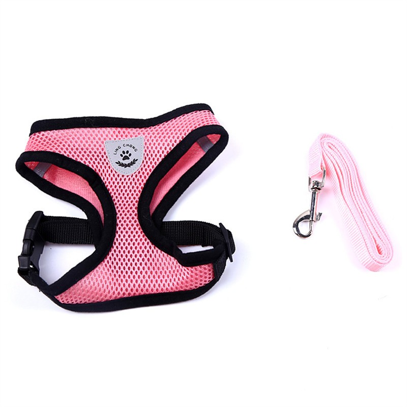 Pet Car Seat Belt Pet Leash - 0 - CJ - Pink - XL - CJJJCWGY00012 - Pink - XL