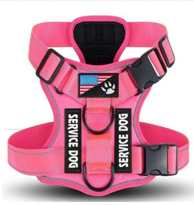 Large Dog Tactical Chest Strap Vest - 0 - CJ