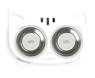 Anti - falling Cat Dog Feeding Water Bowl - 0 - CJ - White - Style2 - CJJJCWGY01031 - White - Style2