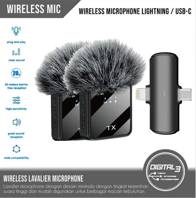 Wireless Lavalier Microphone - 5 - CJ
