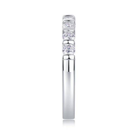1Luxury Fashion Diamond Ring, Moissanite Silver Ring Prohibit TikTok sales - 5 - CJ