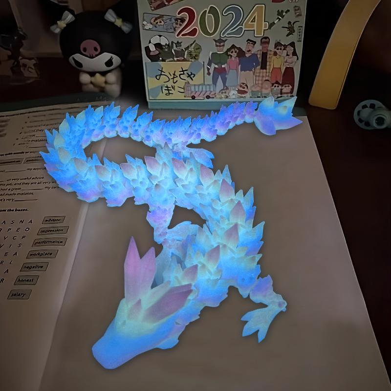 Diamond Pattern Dragon Realistic Brick Texture Cute And Easy To Store Home Decoration Collection Ornaments Suitable For Dinosaur Lovers - 5 - CJ
