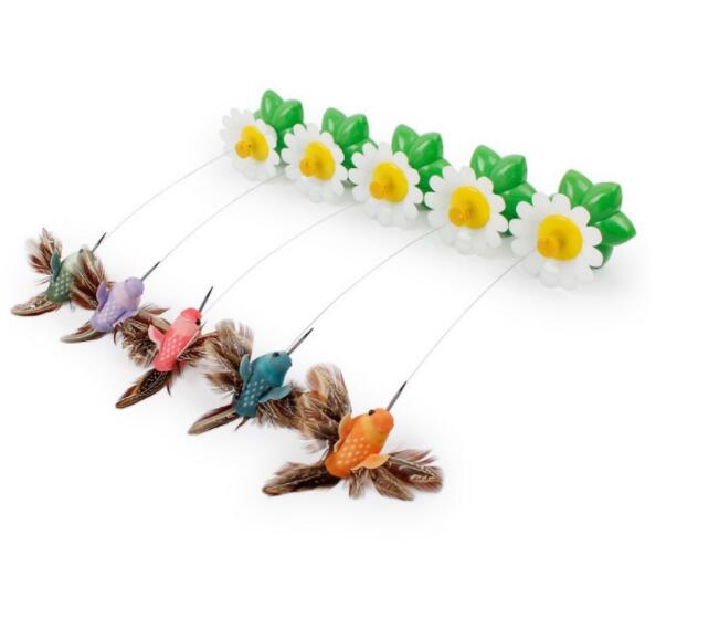 Electric Automatic Rotating Flower Pet Products - 0 - CJ
