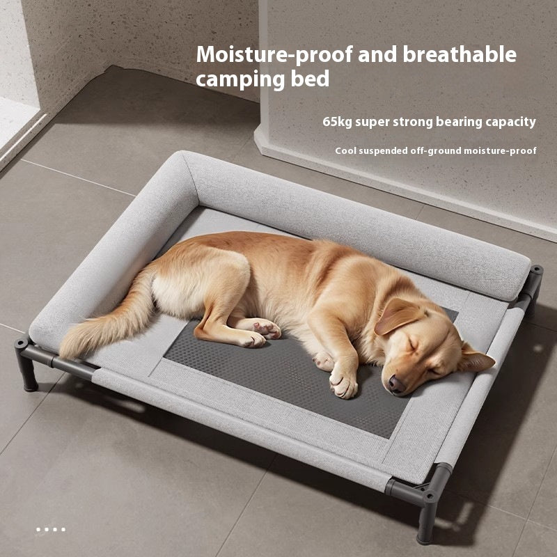 Dog Camp Bed Removable And Washable Moisture - proof Pet Bed - 0 - CJ