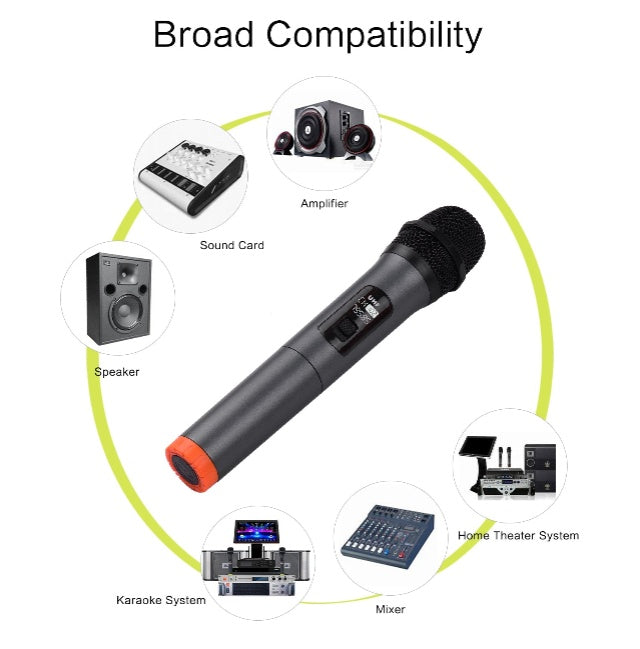 Dual-Use Professional Vocal Microphone