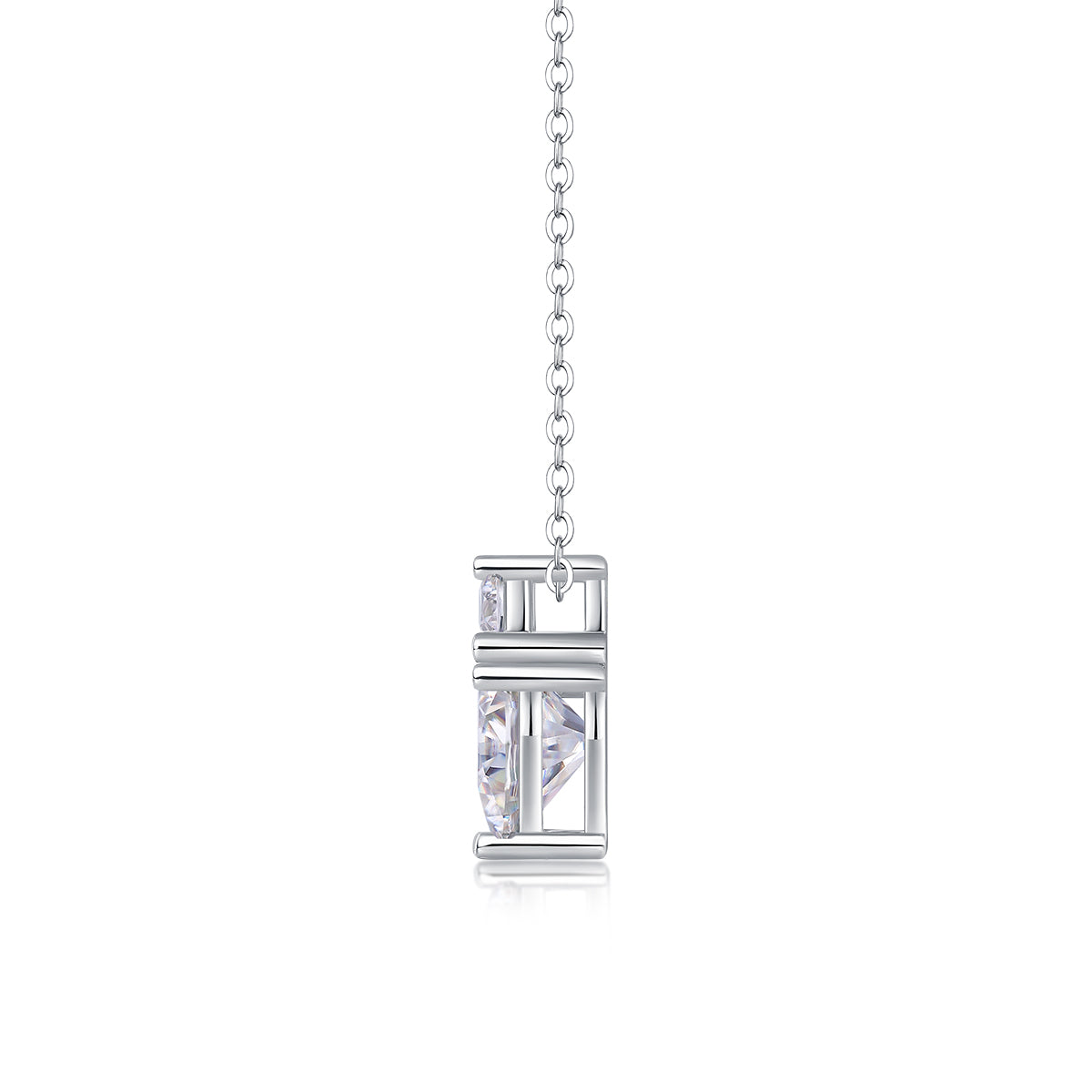 1Ripple Fantasy - A Fashionable And Luxurious Diamond Jewelry Pendant Set With Moissanite S925 Sterling Silver And Platinum Plating Prohibit TikTok sales - 5 - CJ
