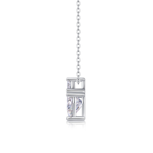 1Ripple Fantasy - A Fashionable And Luxurious Diamond Jewelry Pendant Set With Moissanite S925 Sterling Silver And Platinum Plating Prohibit TikTok sales - 5 - CJ