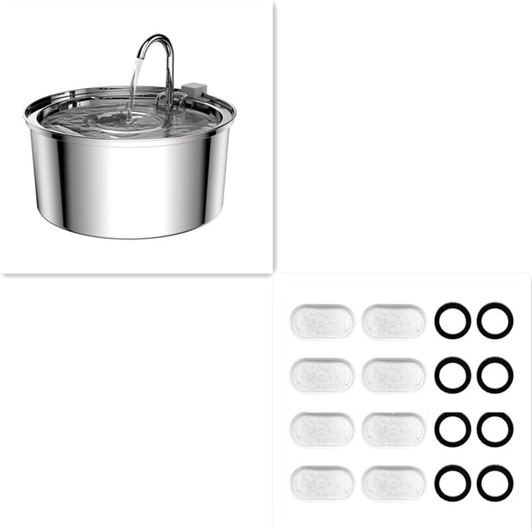 Stainless Steel Water Dispenser Automatic Fountain - 0 - CJ - Set2 - AU - CJJT140490326ZA
