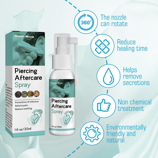 Nanyue Piercing Care Spray, Ear Hole Cleaning, Anti - odor, Swelling And Pain Relief - 5 - CJ