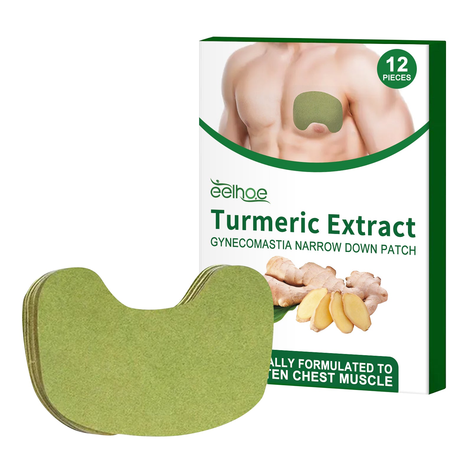 EELHOE Men's Chest Care Firming Chest Skin Anti - Sagging Men's Chest Care Patch - 5 - CJ