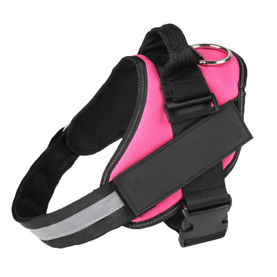 Personalized Custom Reflective Breathable Dog Harness NO PULL Adjustable Pet Harness For Small Large Dog Harness Vest With Patch - 7 - CJ