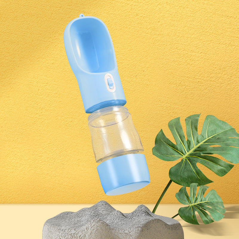 Pet Dog Water Bottle Feeder Bowl Portable Water Food Bottle Pets Outdoor Travel Drinking Dog Bowls Water Bowl For Dogs - 0 - CJ