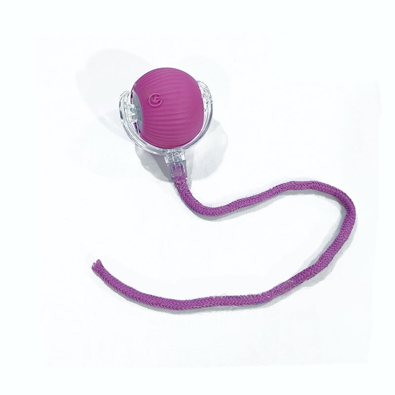 Cat Interactive Ball Toys Automatic Rolling Ball For Kitten Rechargeable Smart Pet Electric Toys With Teaser Sensor Cat Ball Toy - 4 - CJ