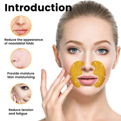 EELHOE Nasolabial Folds Patch, Fade Fine Lines Law Lines Lifting And Tightening Facial Skin Moisturizing And Hydrating - 5 - CJ