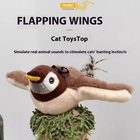 Sound Vibration - sensing Funny Smart Cat Toy - 0 - CJ
