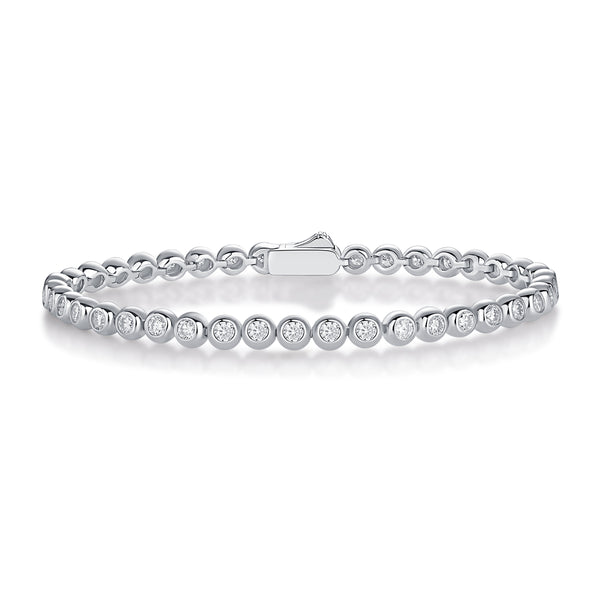 1Galaxy Dream Luxury Fashion Mosan Diamond S925 Silver Bracelet Prohibit TikTok sales - 5 - CJ