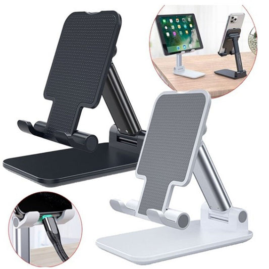 Metal Desktop Tablet Holder Table Cell Foldable Extend Support Desk Mobile Phone Holder Stand For iPhone iPad Adjustable - 5 - cjdropshipping