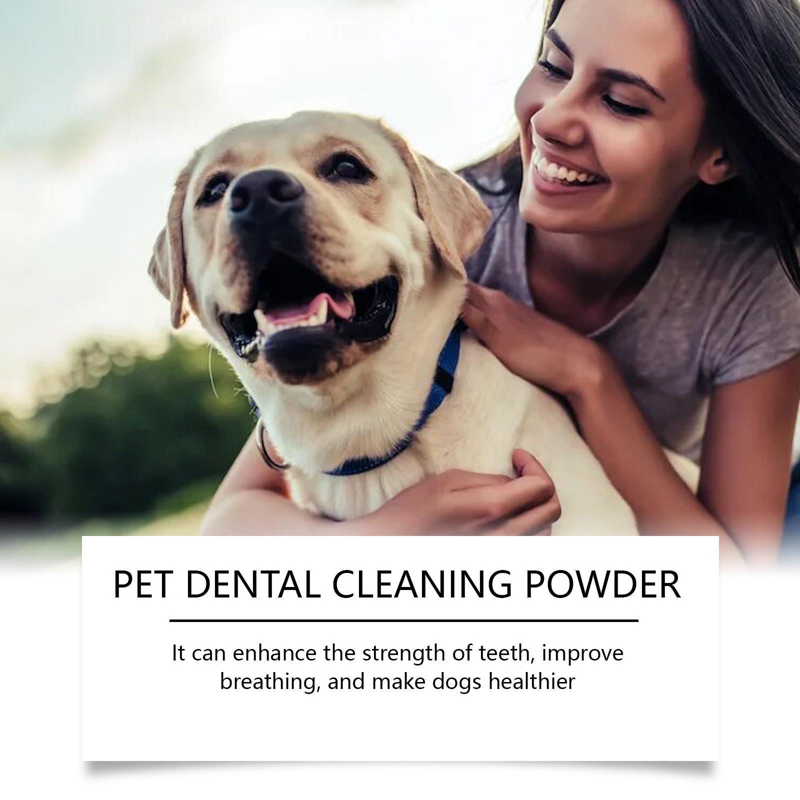 Yeagerbong Dog Tooth Cleaning Powder Gently Cleans Tartar Stains And Freshens Breath - 5 - CJ