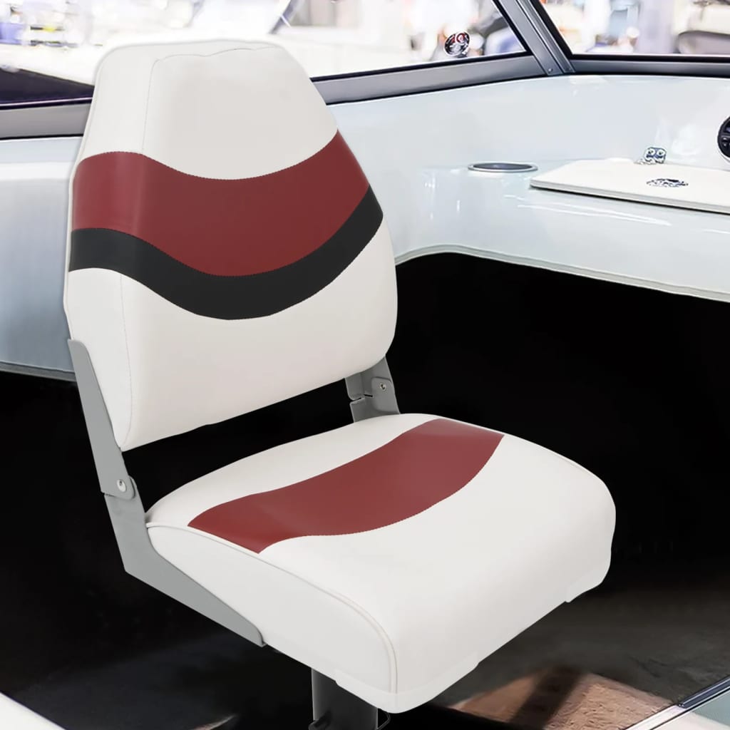 Boat Seat with High Backrest, Foldable, 44x - 5 - CJ