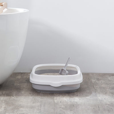 Deodorant semi - enclosed cat litter box - 0 - CJ