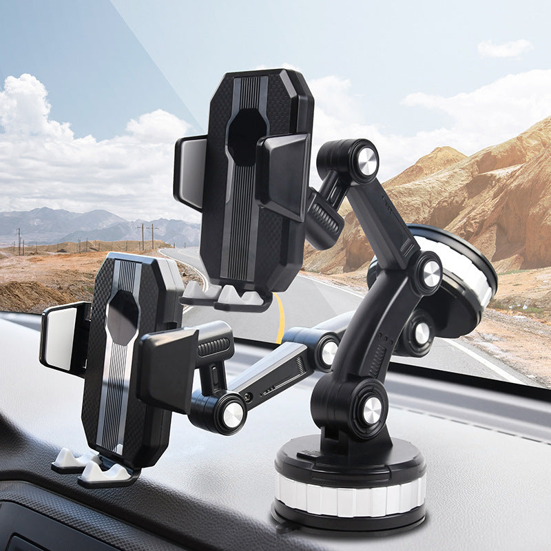 Suction Cup Fixed Rotary Adjustment Car Mobile Phone Holder - 0 - CJ