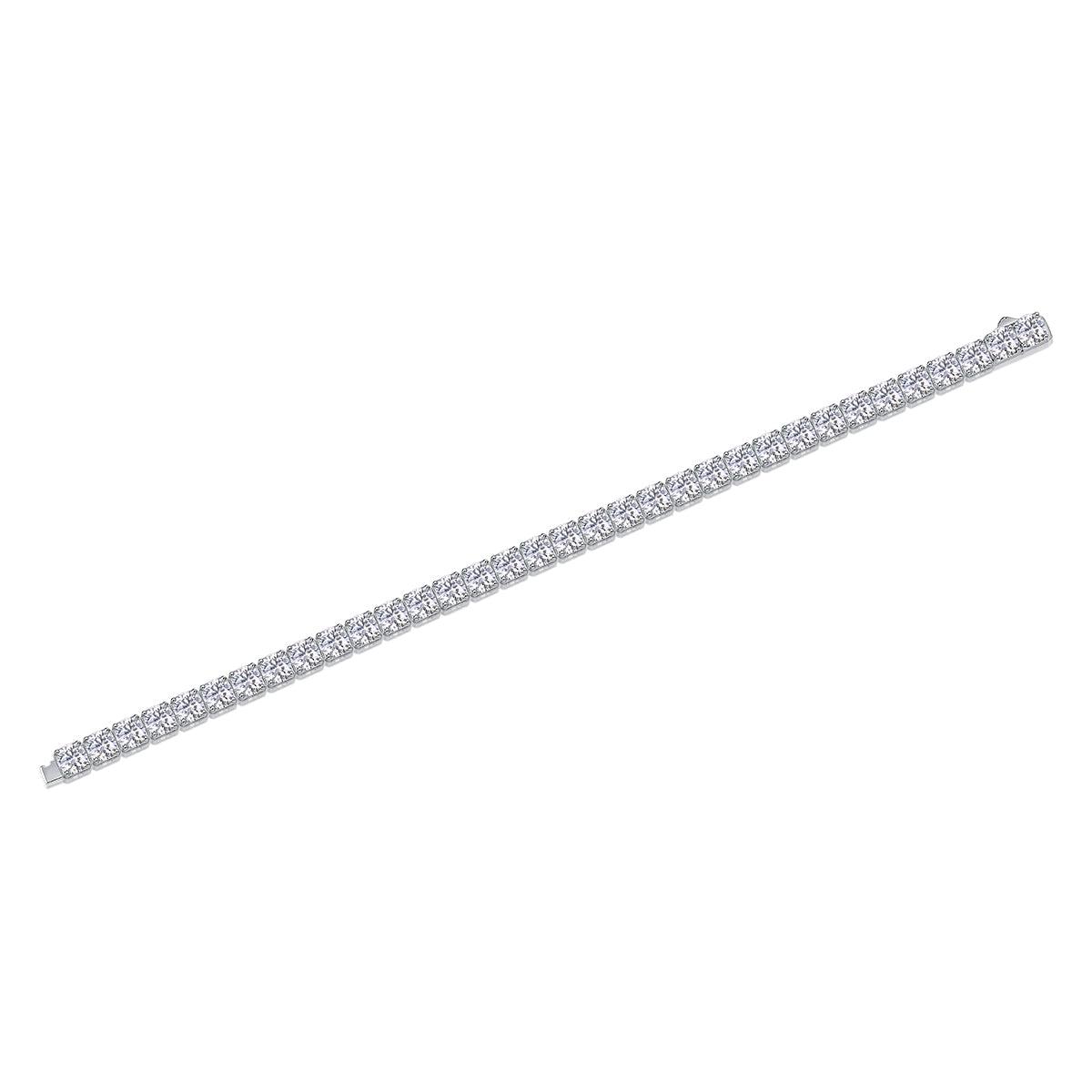 1Gravitation Luxury Fashion Mossan Diamond S925 Silver Bracelet Prohibit Tk Sales - 5 - CJ