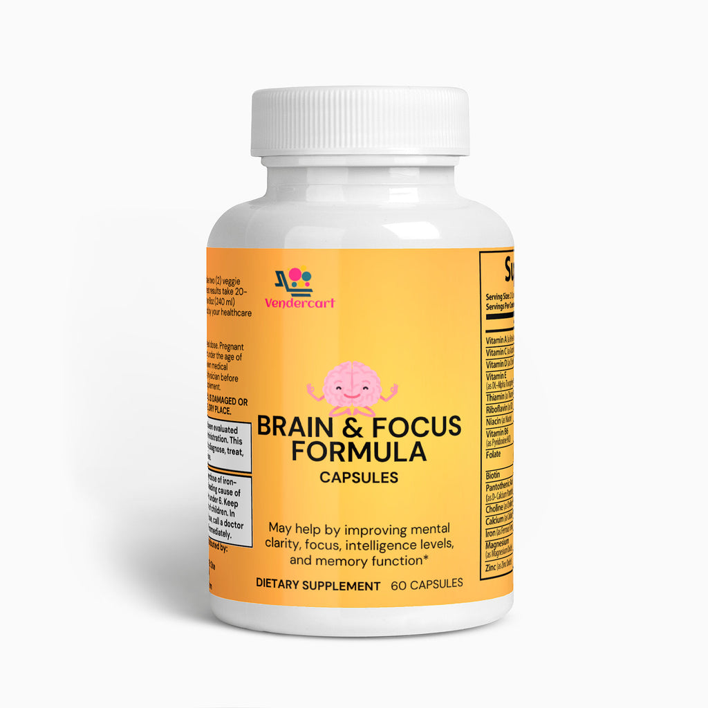 NOOTROPIC BRAIN AND FOCUS FORMULA