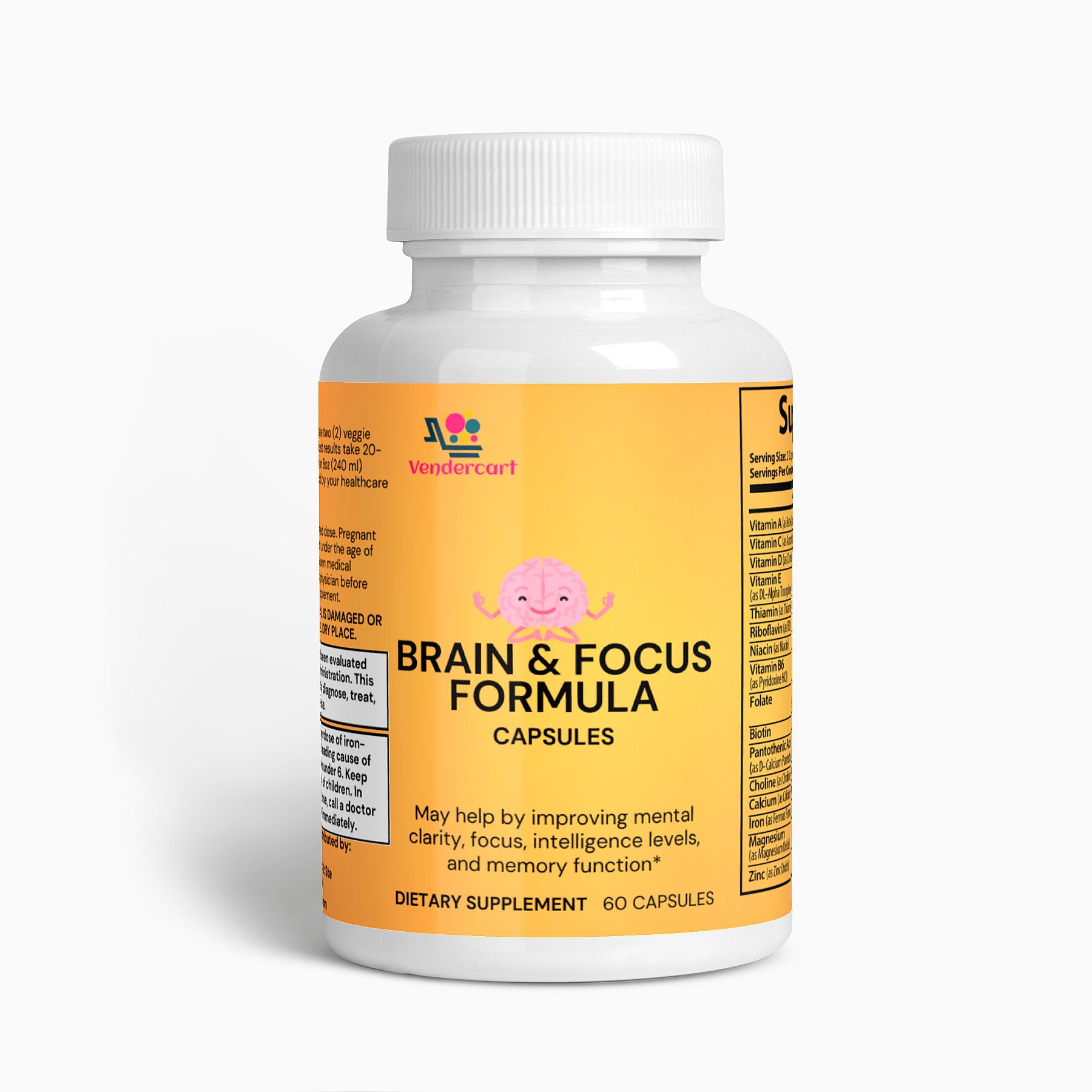 NOOTROPIC BRAIN AND FOCUS FORMULA - 5 - CJ