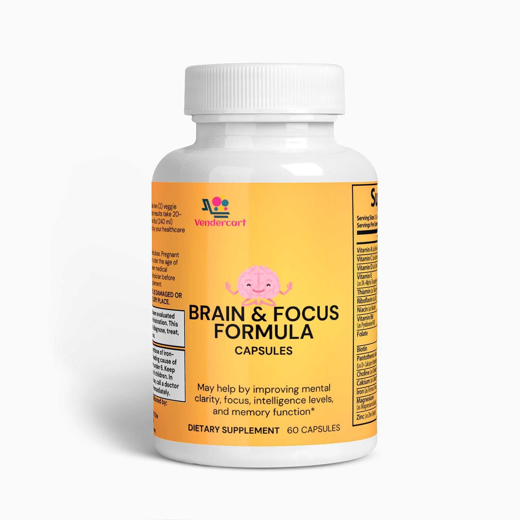 NOOTROPIC BRAIN AND FOCUS FORMULA