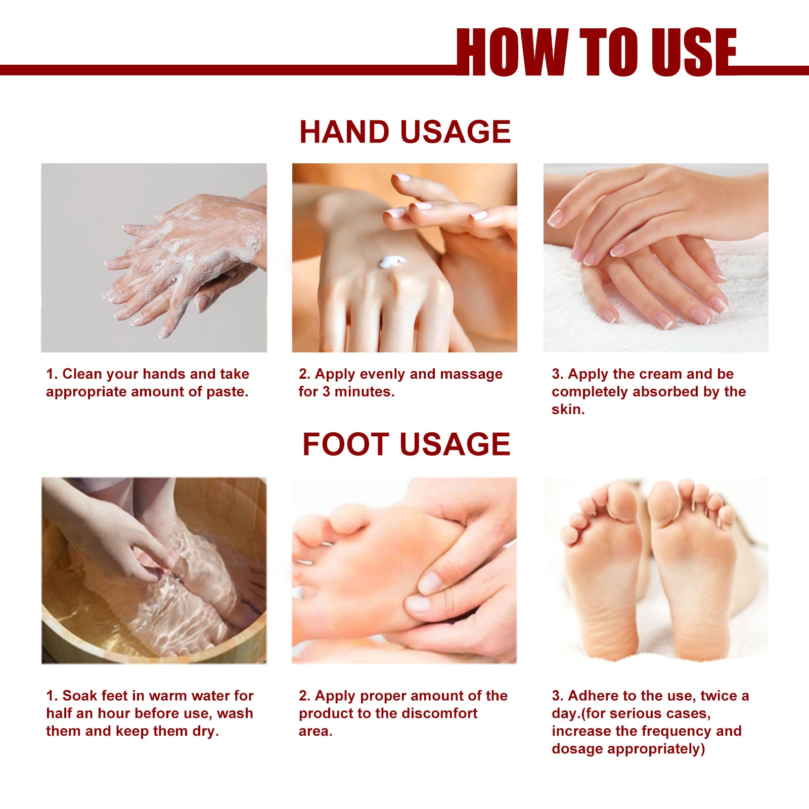 EELHOE Horse Oil Hand And Foot Repair Cream, Chapped Skin Care Moisturizing And Anti - Peeling Repair Cream - 5 - CJ
