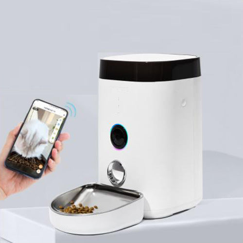 Intelligent Pet Automatic Plastics Feeder - 0 - CJ - White - USB - CJGY169539904DW