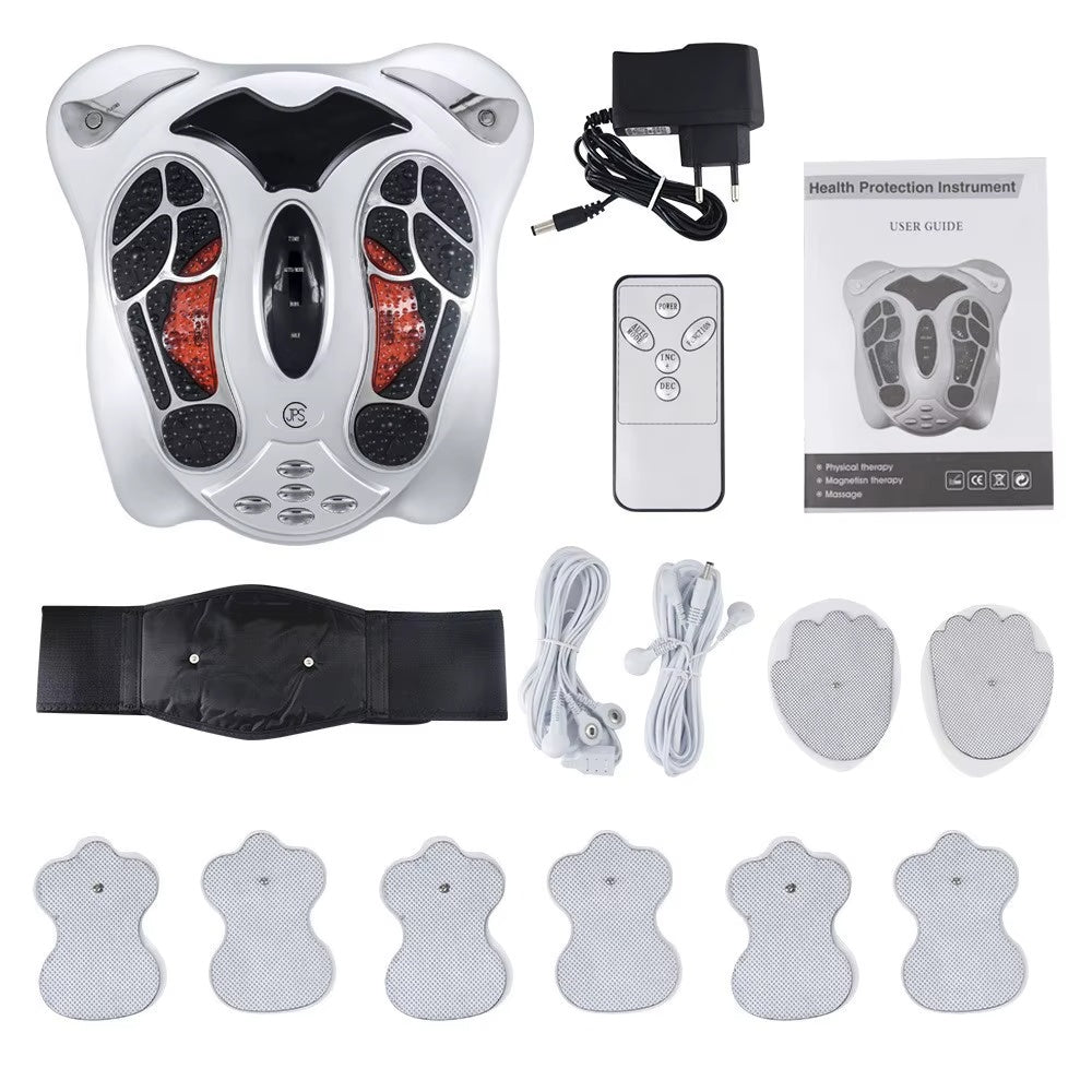 Full Body Soothing Pulse Massager Home Foot Easy Enjoy Meridian Instrument Deep Relaxation Foot Massager - 5 - CJ