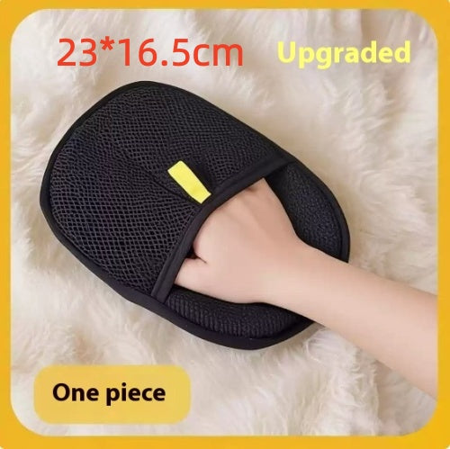 Pet Hair Remover Mitt Pet Hair Remover Gloves Deshedding Brush Glove For Dog Cat Rabbit With Long Short Curly Hair - 0 - CJ