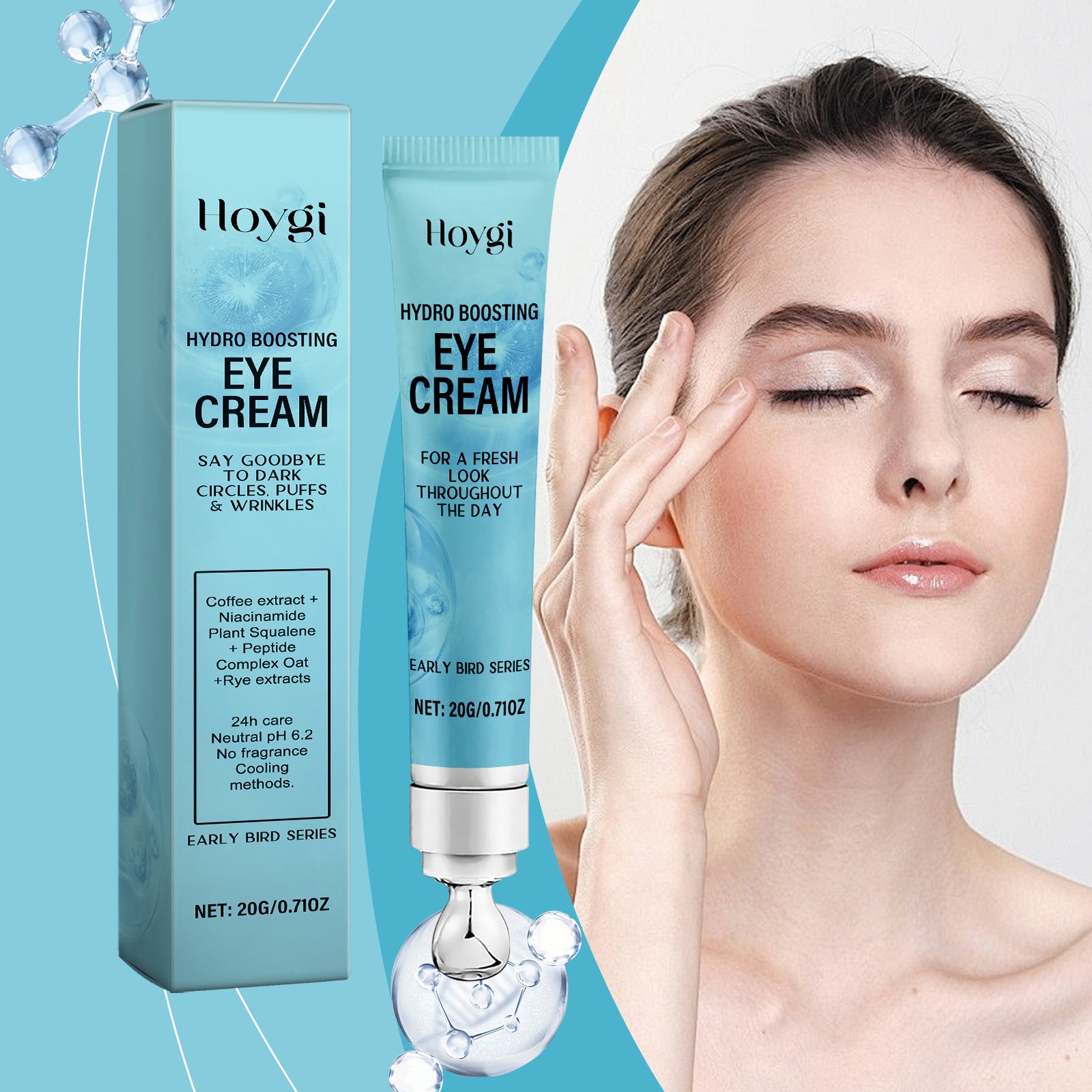 Hoygi Nourishing Eye Cream Firming And Lifting Eye Cream Hydrates And Moisturizes The Skin Around The Eyes And Nourishes And Rejuvenates The Skin Around The Eyes - 5 - CJ