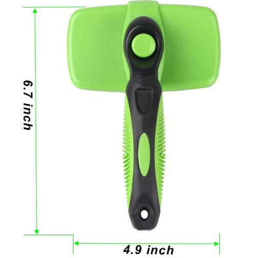 Pet Self Cleaning Slicker Brush - 0 - CJ