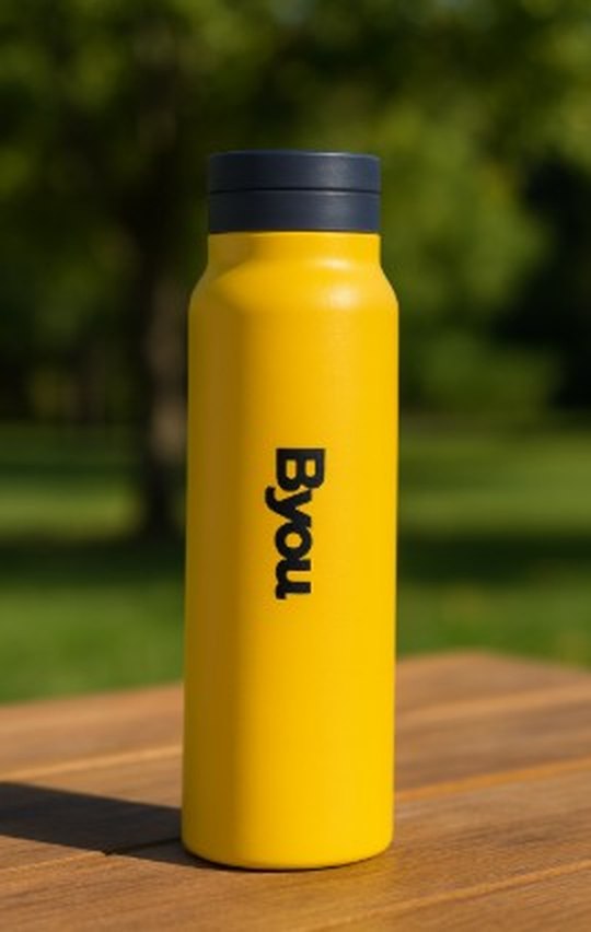 Byoul - Vacuum Insulated Water Bottle With Holder - 5 - CJ